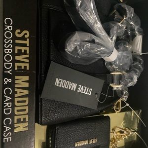 Steven Madden Crossbody and Card Case